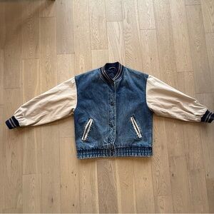 Vintage Blue Street Jacket Size Small